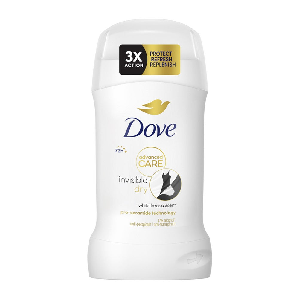 Dove - Deodorant - Stick - Advanced Care - Invisible Dry 72H - White Freesia - 50ml