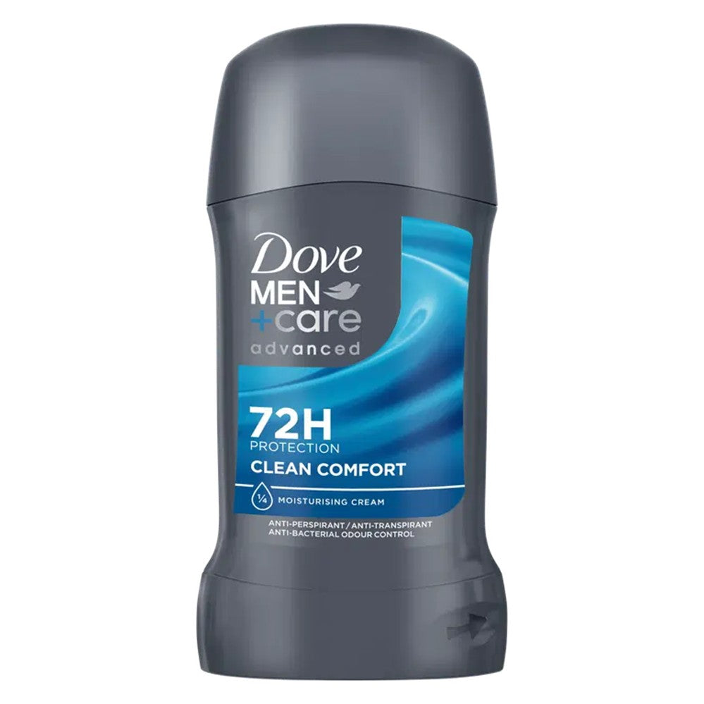 Dove Men+Care - Deodorant - Stick - Advanced - Clean Comfort - 72h - 50ml