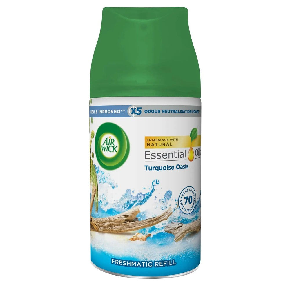 Air Wick - Luchtverfrisser - Navulling - Turquoise Oasis - 250ml