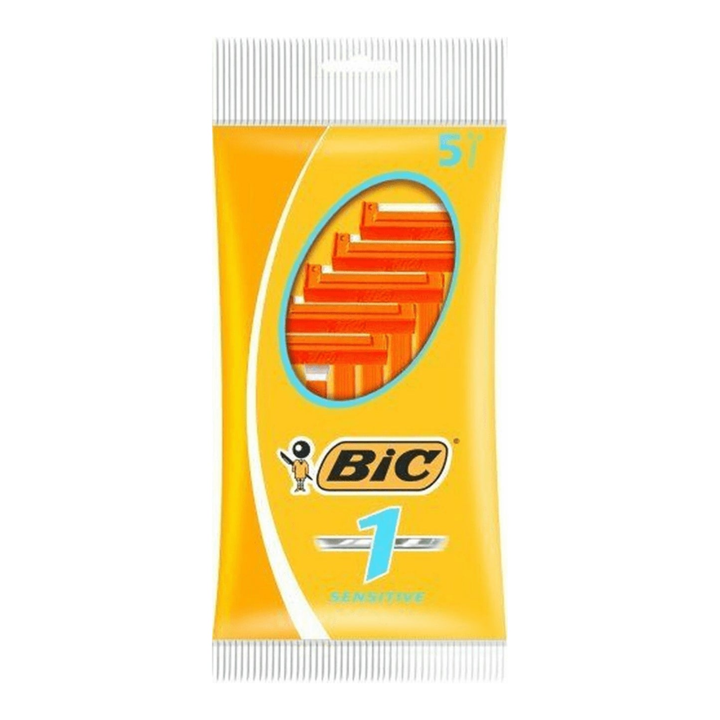 Bic - Scheermesjes - 1 Messen - 1 - Sensitive - 5 Stuks