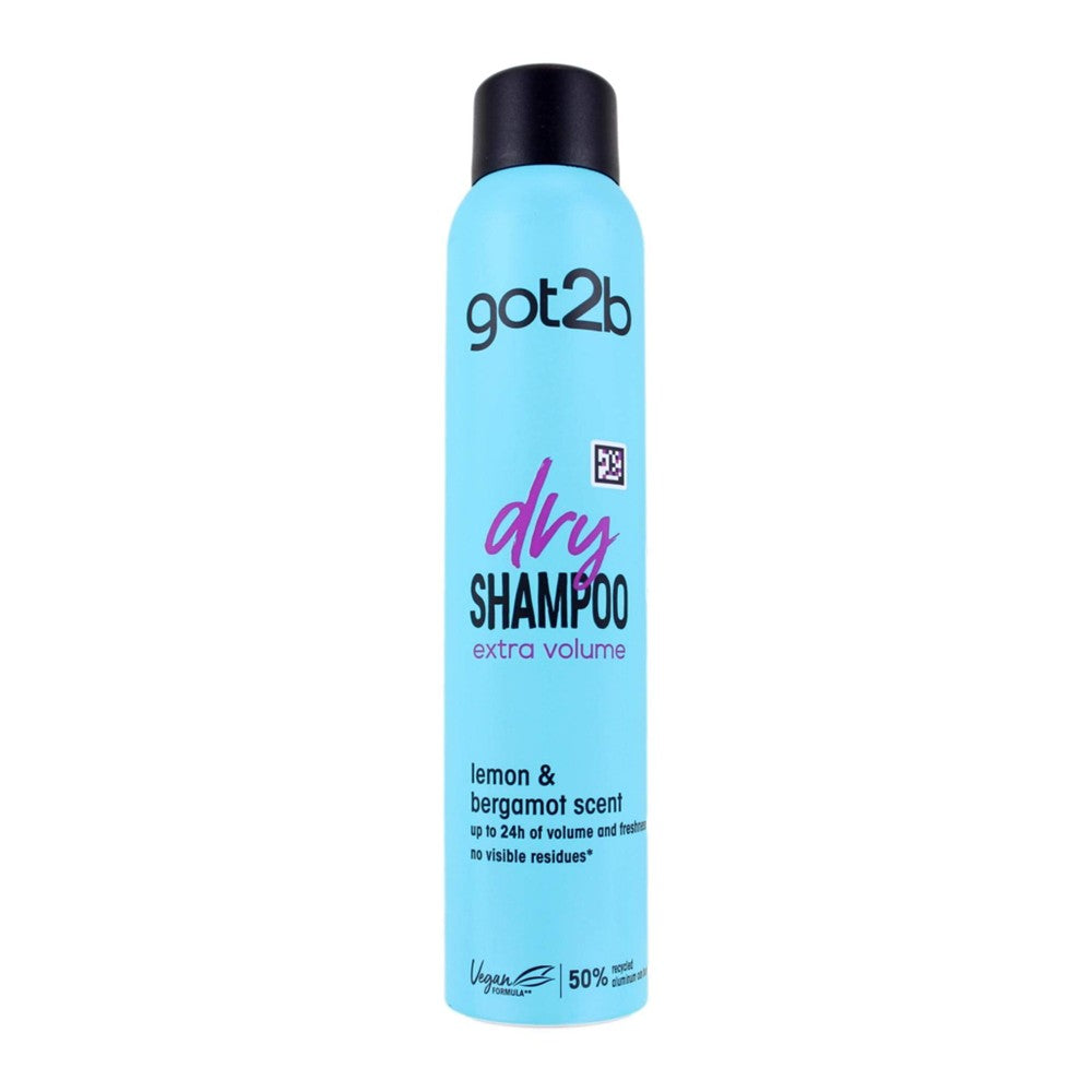 Got2b - Shampoo - Droogshampoo - Extra Volume - Lemon & Bergamot - 200ml
