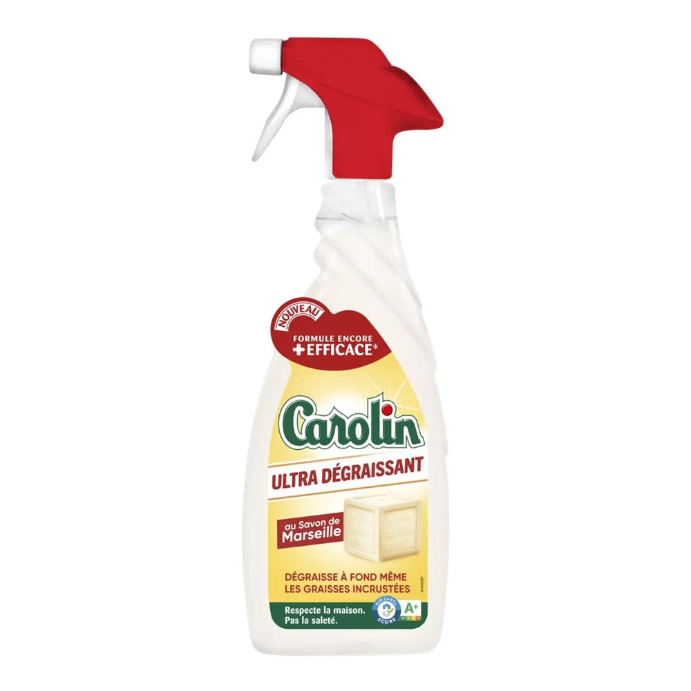 Carolin - Ontvetter - Spray - Ultra Degreaser - met Marseillezeep Activ+ - 650ml