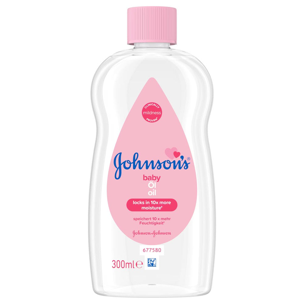 Johnson's - Baby Huidverzorging - Babyolie - Regular - 300ml