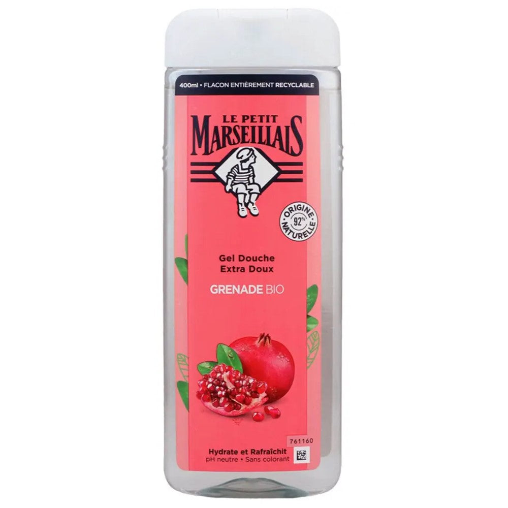 Le Petit Marseiliais - Douchegel - Grenade de Mediterranee Bio - 400ml