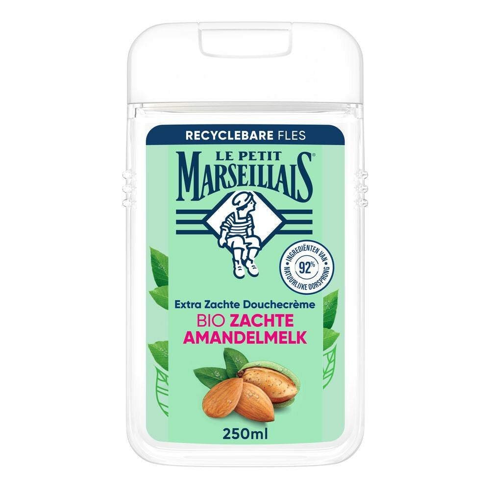 Le Petit Marseiliais - Douchegel - Hydrating & Nourishing - Bio Sweet Almond Milk - 250ml