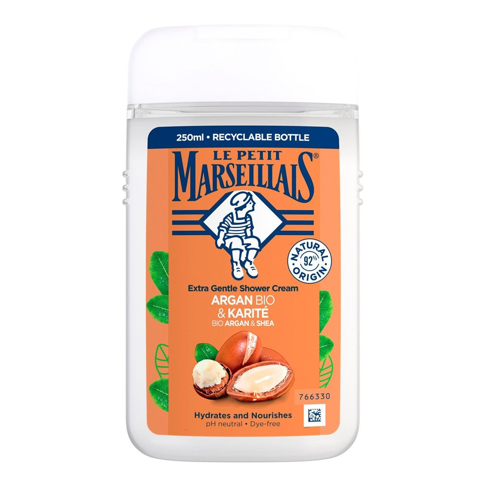 Le Petit Marseiliais - Douchegel - Hydrating & Nourishing - Bio Argan & Shea - 250ml