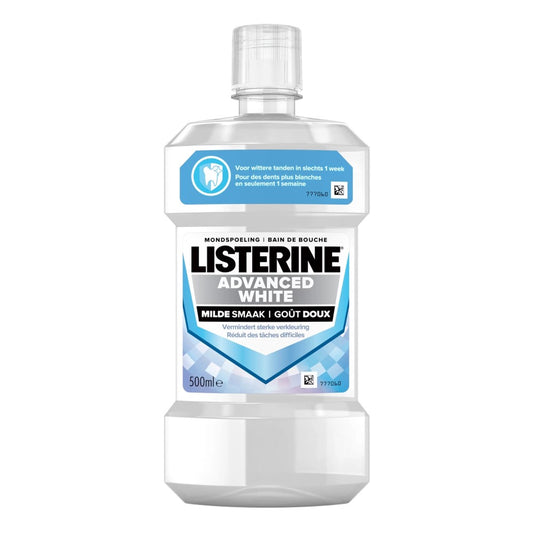 Listerine - Mondwater - Advanced White - Mild Taste - 500ml