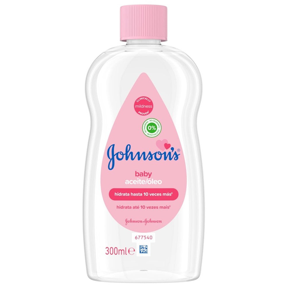 Johnson's - Baby Huidverzorging - Babyolie - 300ml