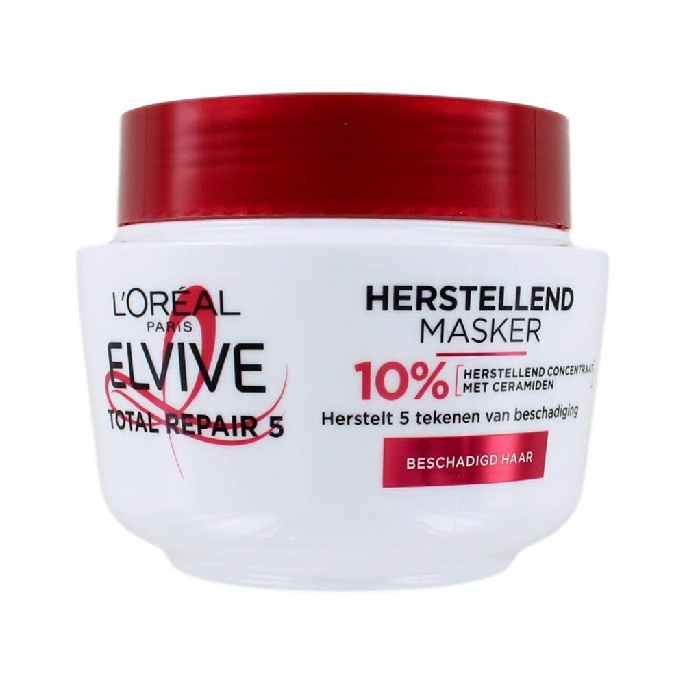 L'Oreal Paris Elvive - Haarmasker - Total Repair 5 - Beschadigd Haar - 300ml