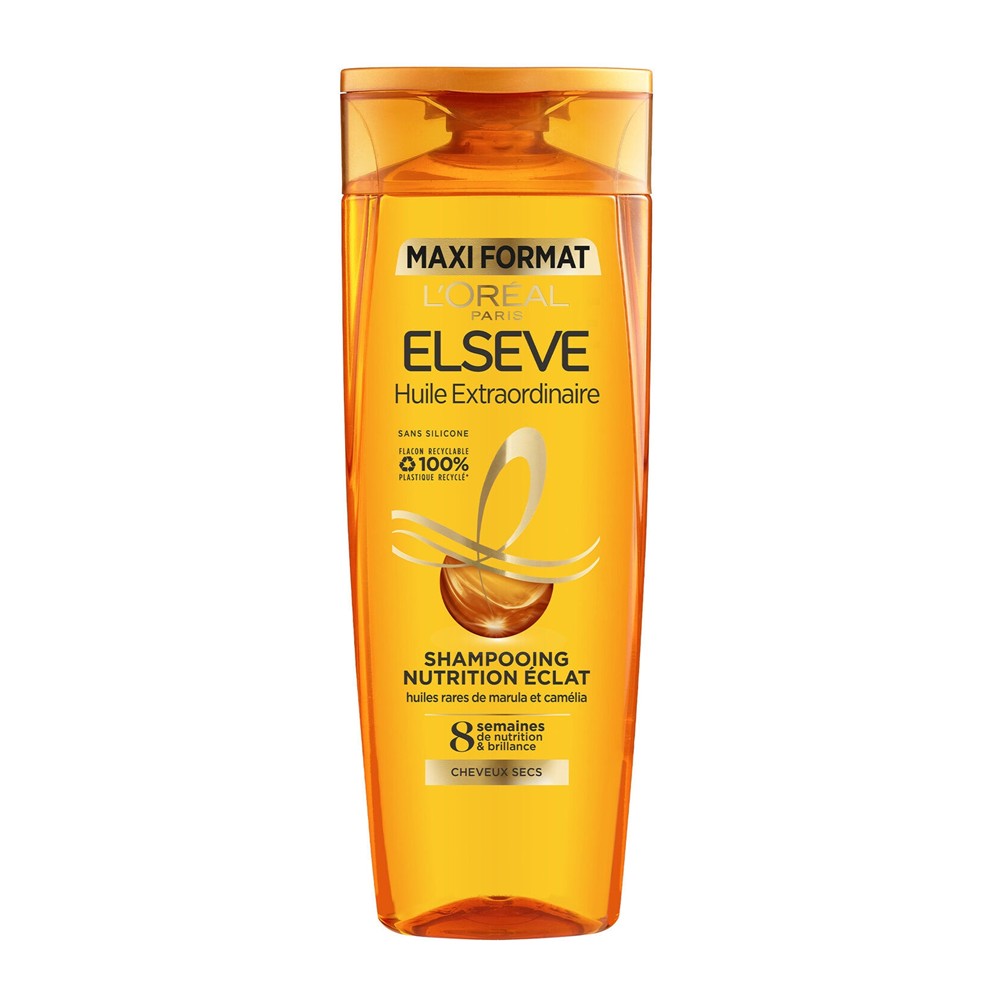 L'Oreal Paris Elseve - Shampoo - Huile Extraordinaire - Nutrition Eclat - 400ml