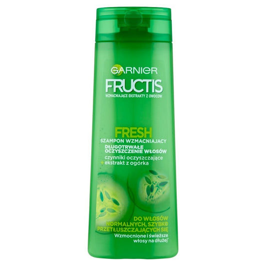 Garnier Fructis - Shampoo - Fresh - Cucumber Extract&Purifying Agents - 400ml