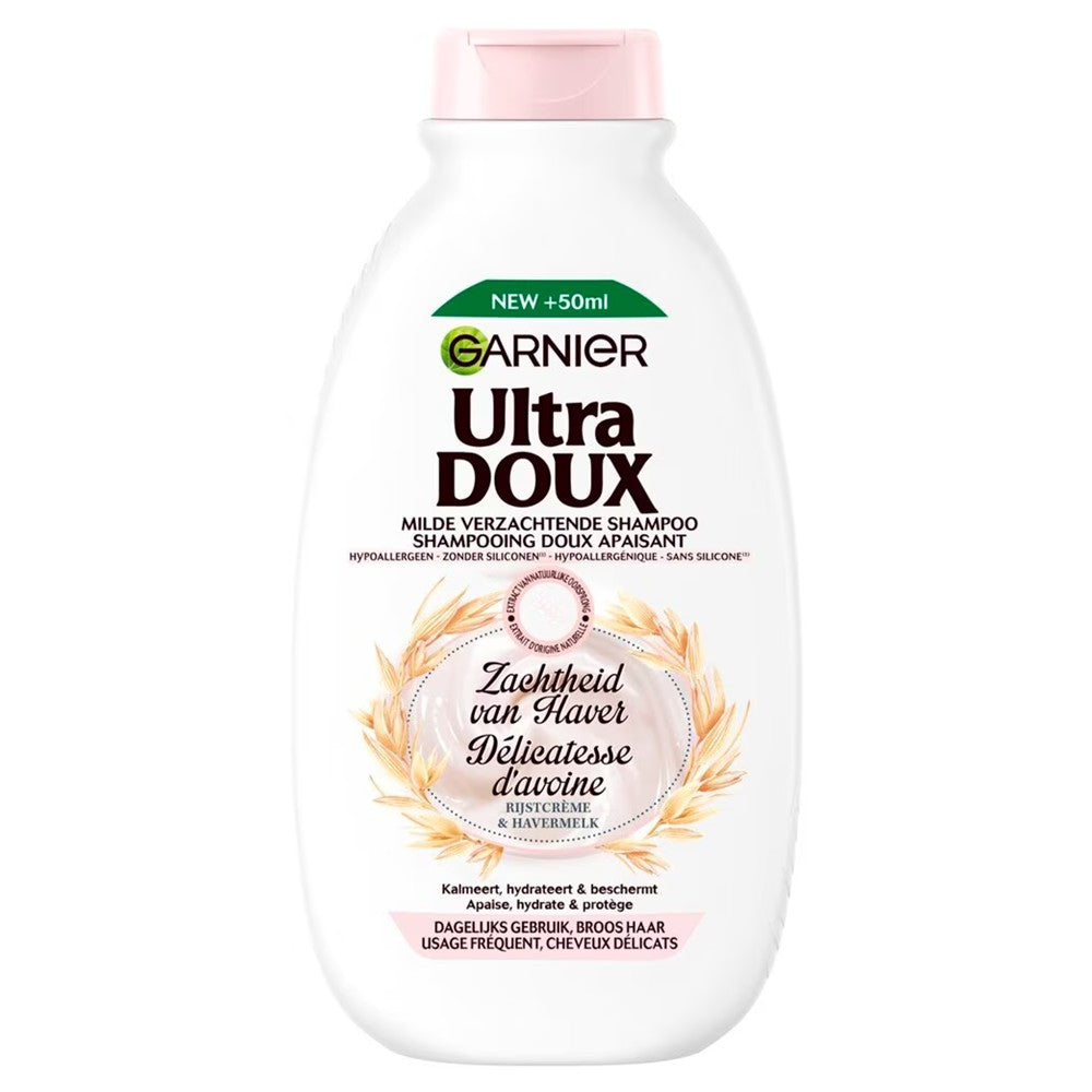 Garnier Ultra Doux - Shampoo - Zachtheid van Haver - 250ml
