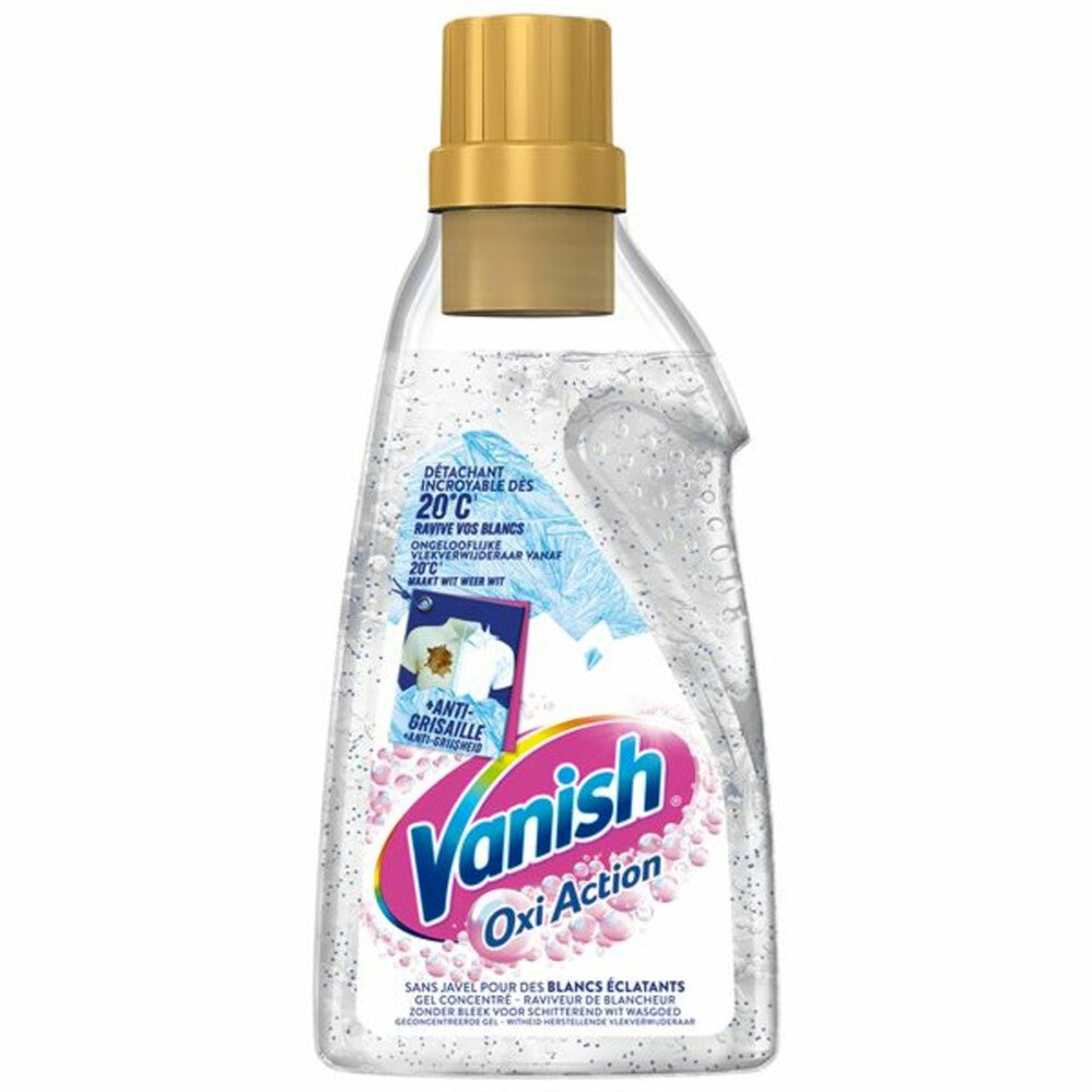 Vanish - Vlekverwijderaar - Vloeibaar - Oxi Action - Gel White - 750ml