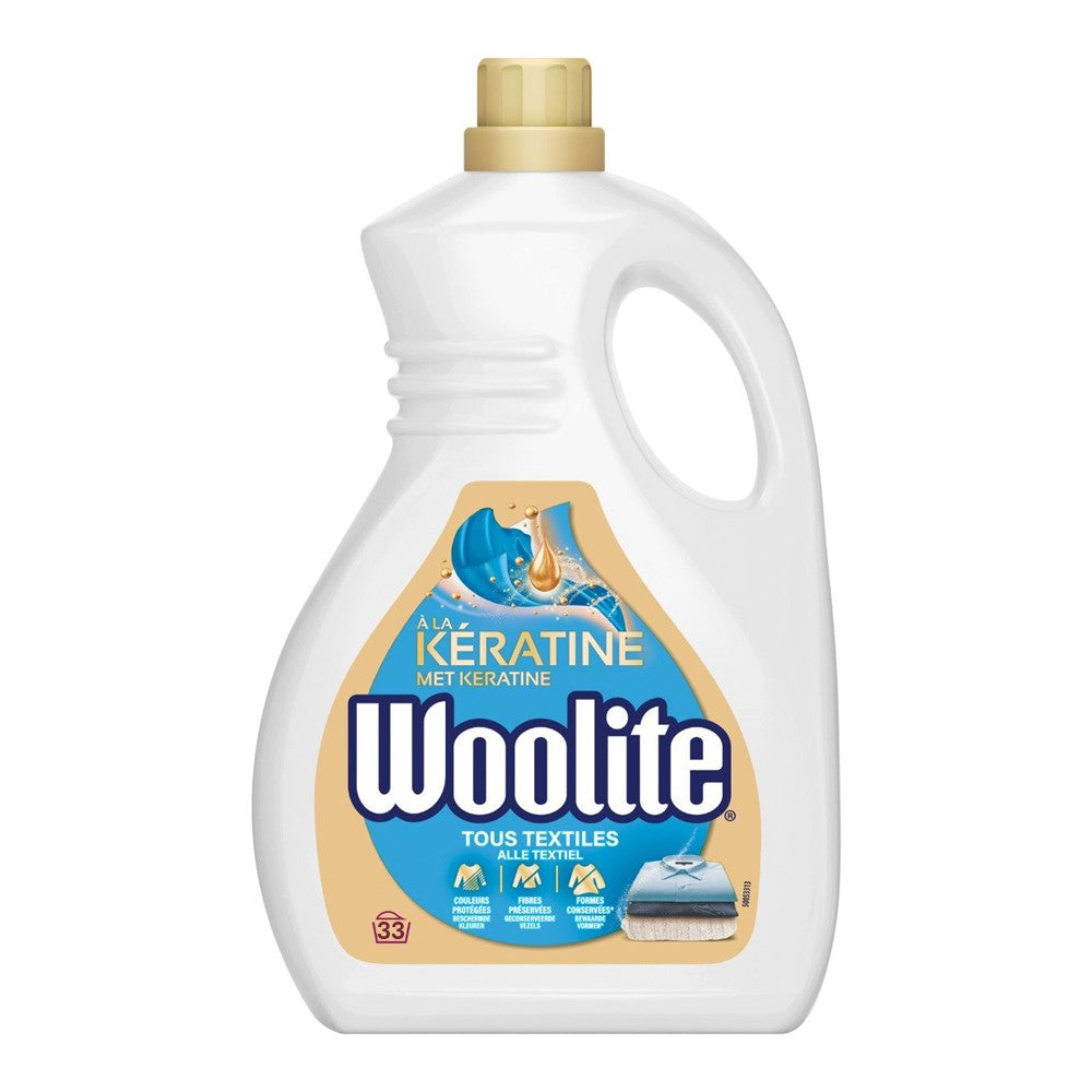 Woolite - Wasmiddel - Vloeibaar - Keratin - 33Wb/2L