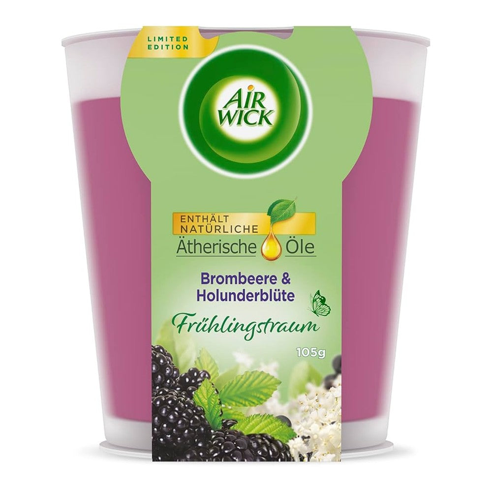 Air Wick - Geurkaars - Blackberry & Elderflower - 105g