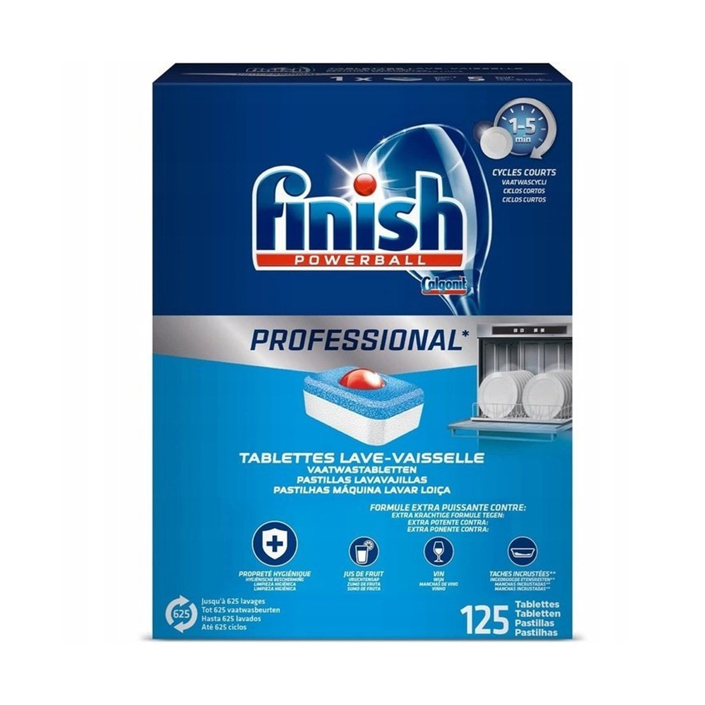 Finish Powerball - Vaatwas - Tablet - 125 Tabs