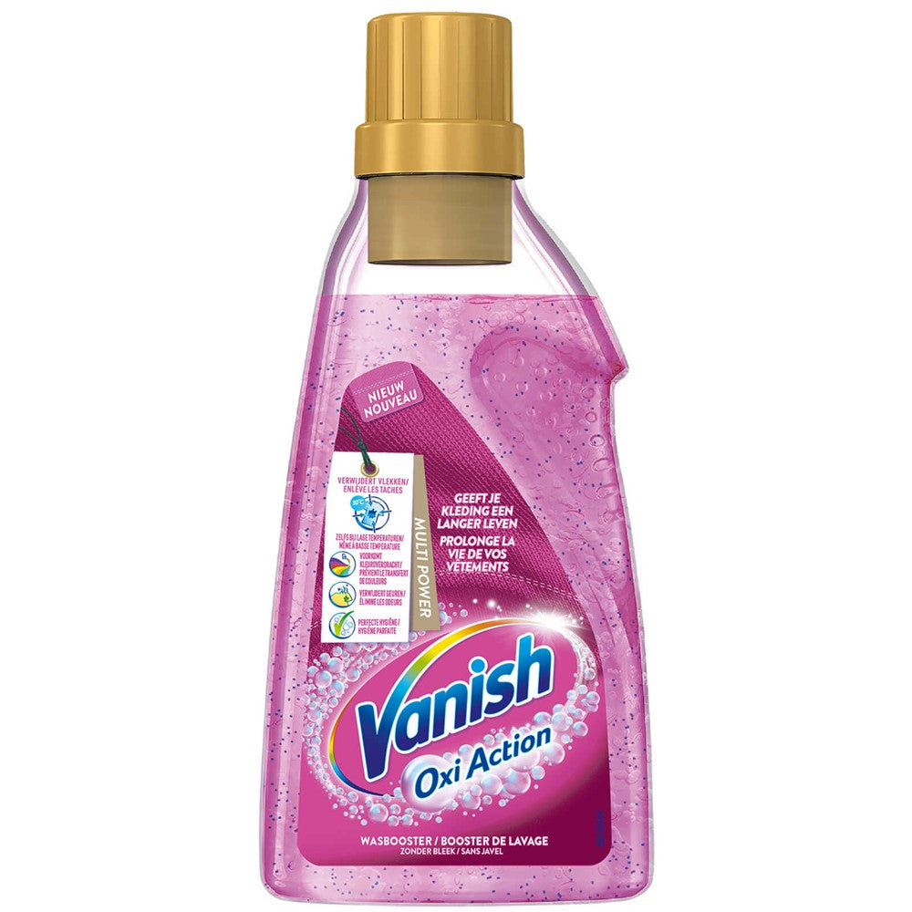 Vanish - Vlekverwijderaar - Gel - Oxi Action - Pink - 750ml