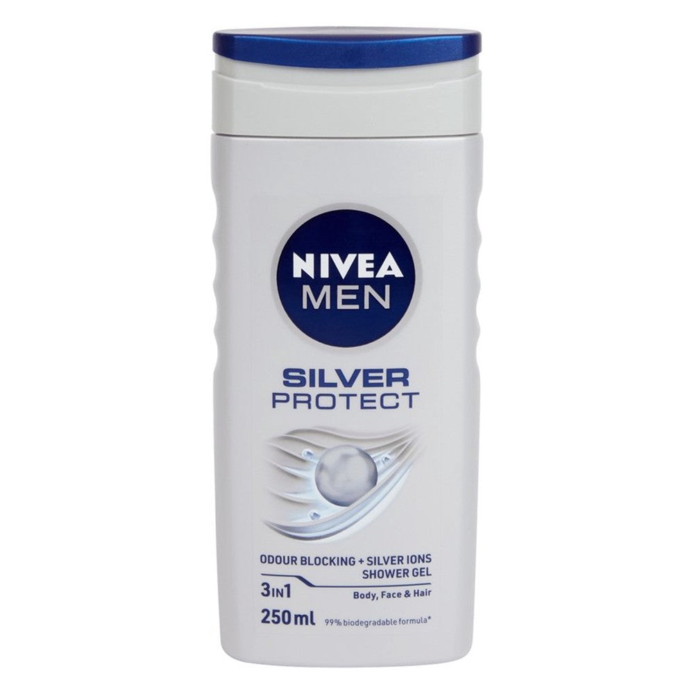 Nivea Men - Douchegel - Silver Protect - 3in1 - 250ml