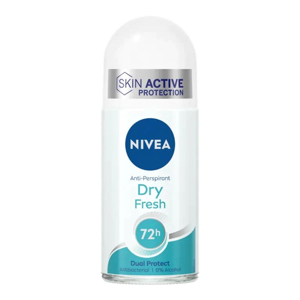 Nivea - Deodorant - Roller - Dry Fresh - Dual Protect - 50ml