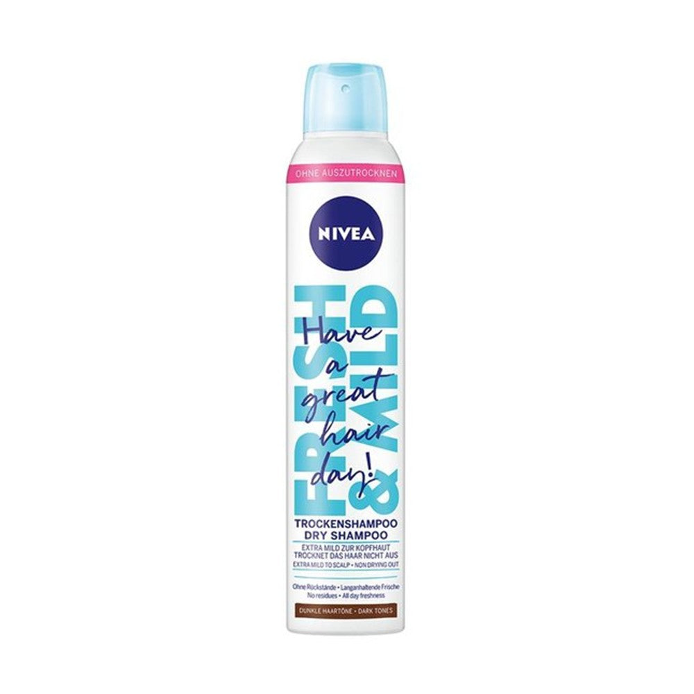 Nivea - Droogshampoo - Spray - Fresh & Mild - Dark Hair Tones - 200ml