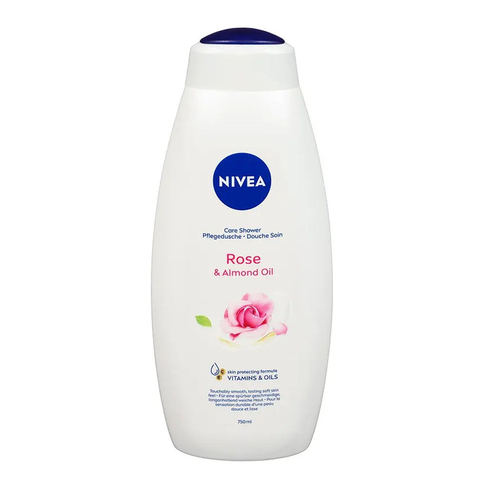 Nivea - Douchegel - Rose & Almond Oil - 750ml