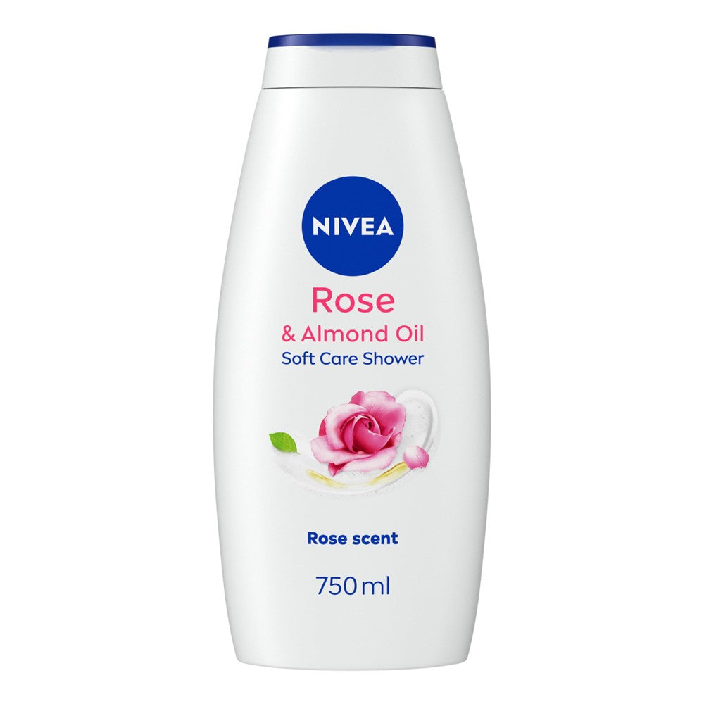 Nivea - Douchegel - Rose & Almond Oil - 750ml