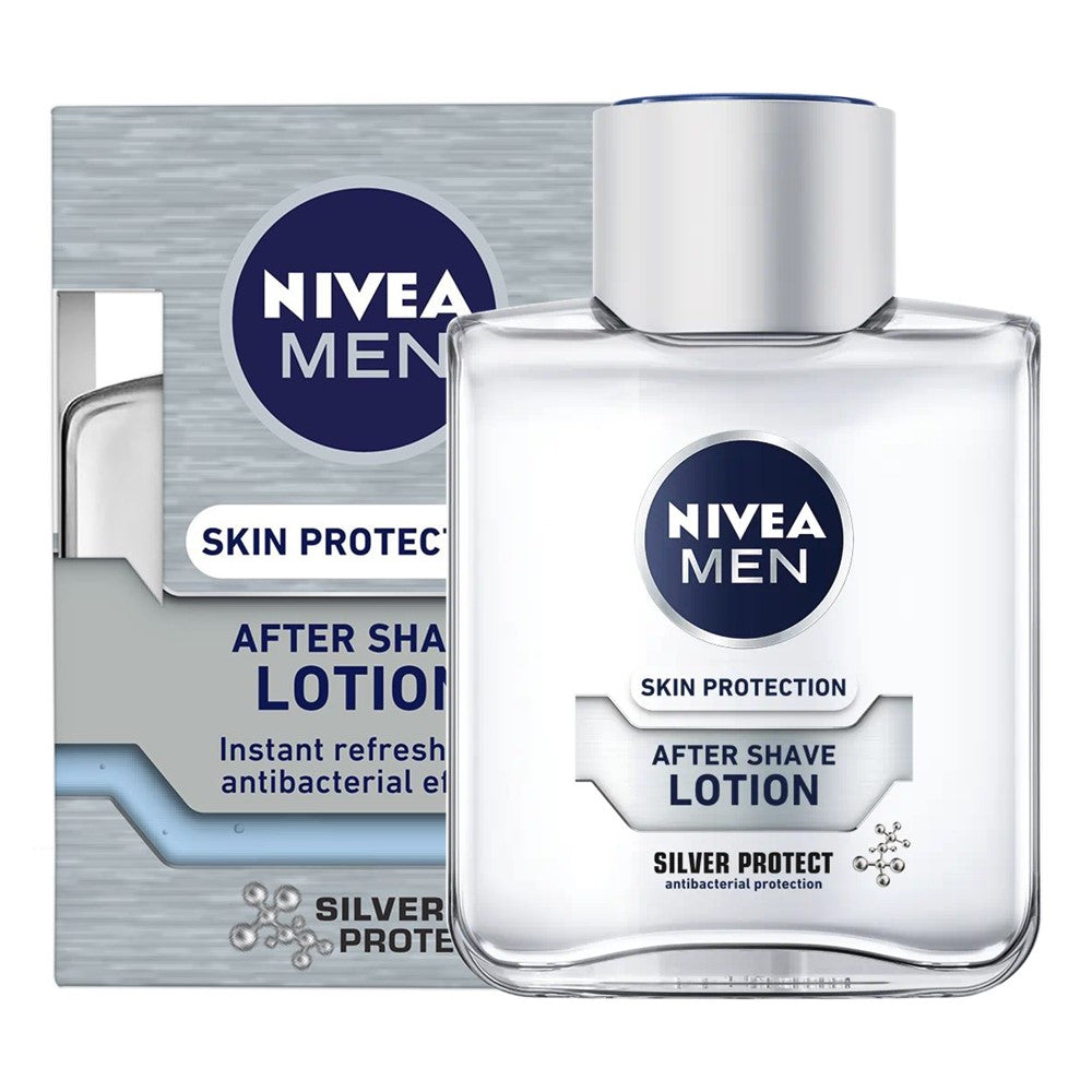 Nivea Men - Aftershave - Lotion - Silver Protect - Skin Protection - 100ml