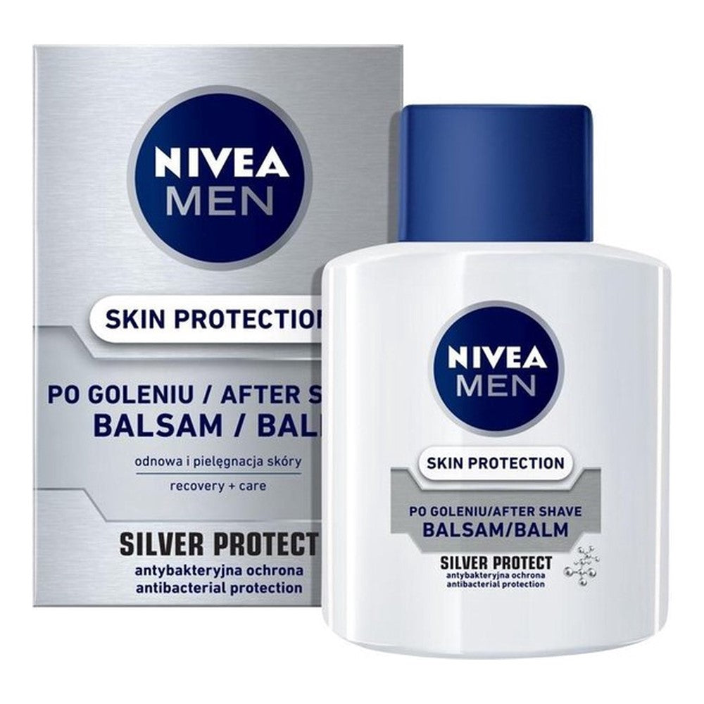 Nivea Men - Aftershave - Balsem - Silver Protect - Skin Protection - 100ml