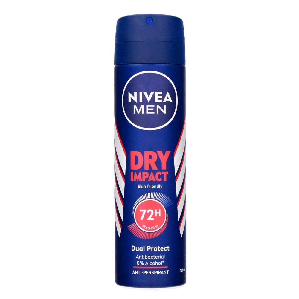 Nivea Men - Deodorant - Spray - Dry Impact - 150ml