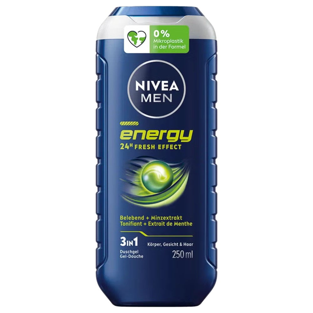 Nivea Men - Douchegel - Energy - 3in1 -24h - 250ml