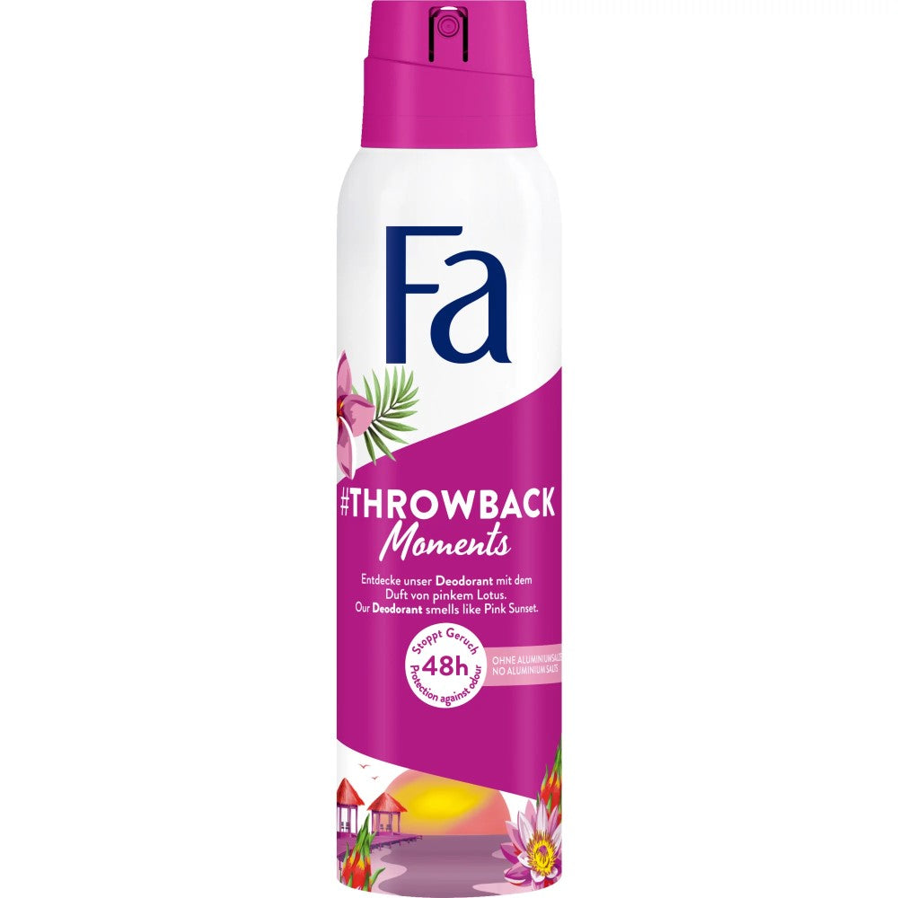 Fa - Deodorant - Spray - Throwback Moments - 150ml