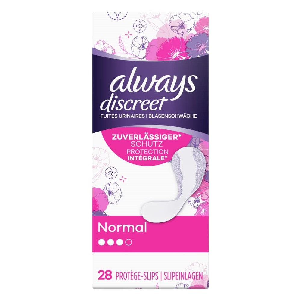Always - Inlegkruisjes - 3 Normal - Discreet - 28 Stuks