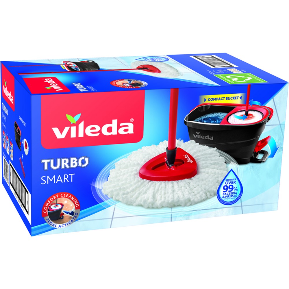 Vileda - Schoonmaakset - Turbo Smart - 1 Stuk