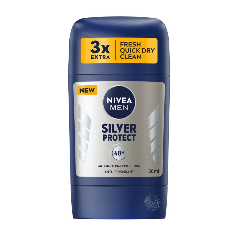 Nivea Men - Deodorant - Stick - Silver Protect - 50ml