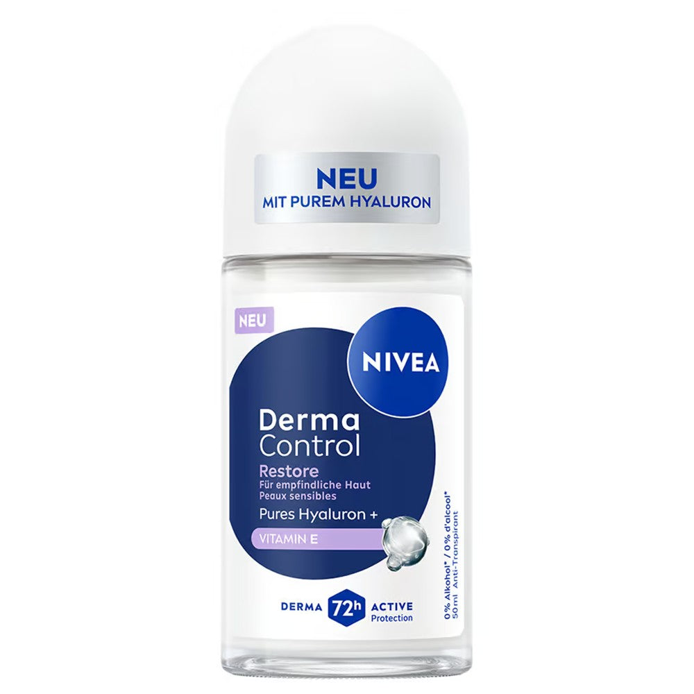 Nivea - Deodorant - Roller - Derma Control - Restore - 72h - 50ml