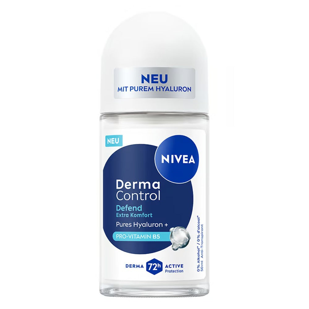 Nivea - Deodorant - Roller - Derma Control - Defend - 72h - 50ml