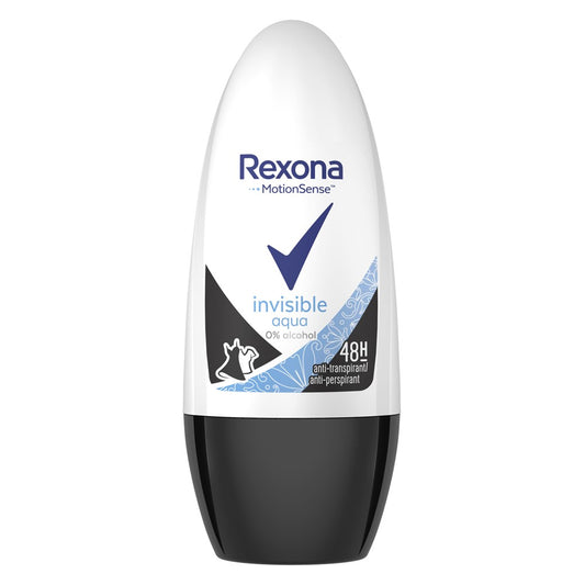 Rexona Motion Sense - Deodorant - Roller - Invisible Aqua - 50ml