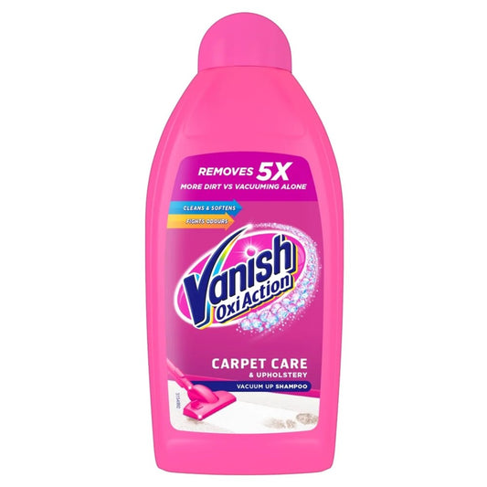Vanish - Tapijtreiniger - Oxi Action - Carpet Care & Upholstery - Vacuum Up Shampoo - 450ml