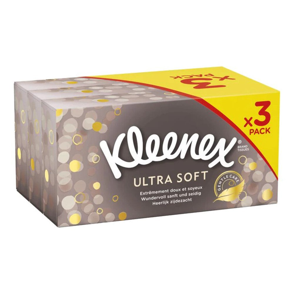 Kleenex - Zakdoeken - Ultra Soft - 3x64 Stuks