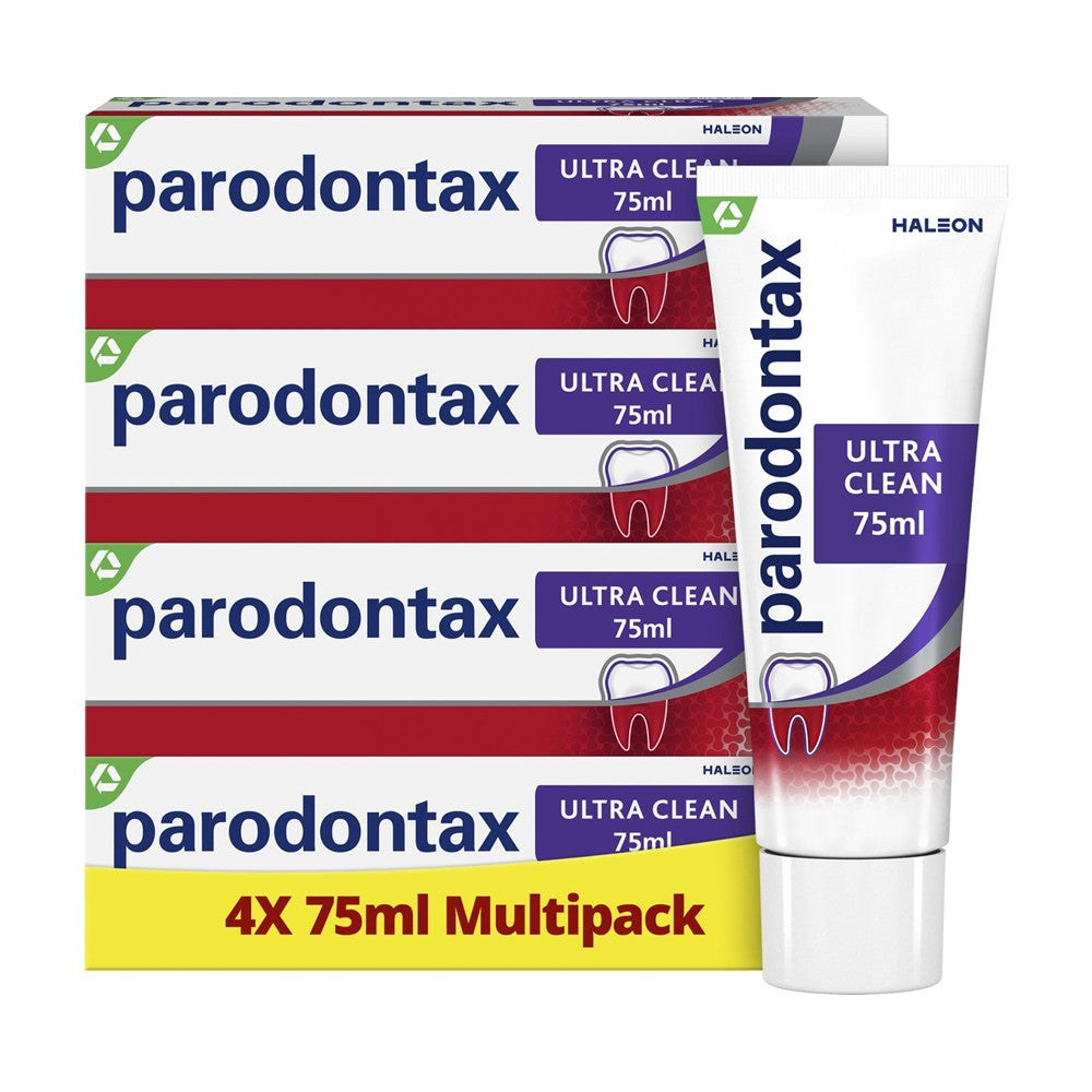 Parodontax - Tandpasta - Ultra Clean - 4 x 75ml