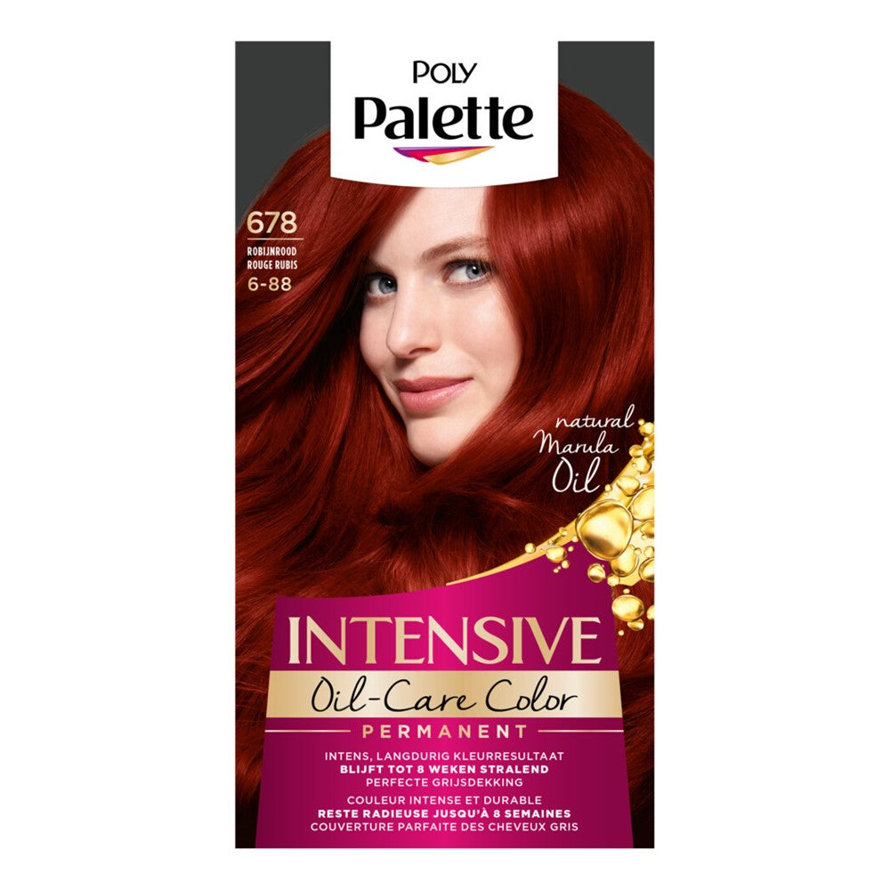 Poly Palette - Haarverf - 678 - Robijnrood - 6-88 - 115ml