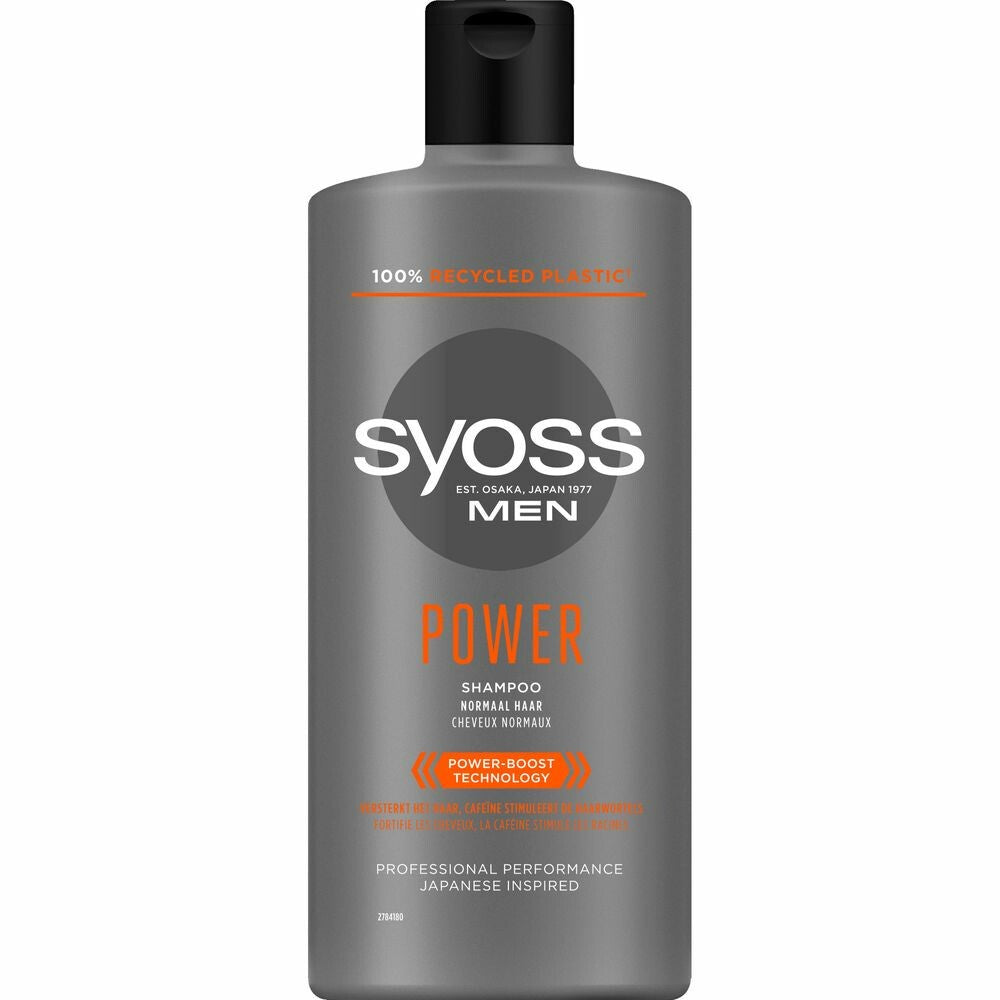Syoss Men - Shampoo - Power - 440ml