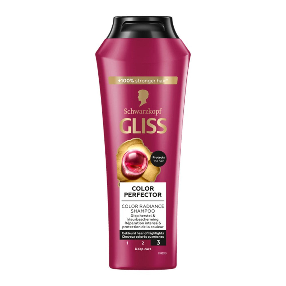 Gliss - Shampoo - Color Perfector - Nr. 3 - 250ml