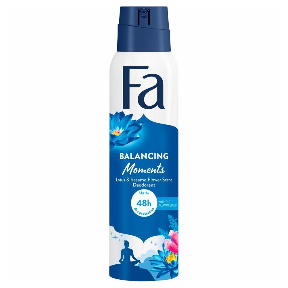 Fa - Deodorant - Spray - Balancing Moments - Lotus & Sesame Flower - 150ml