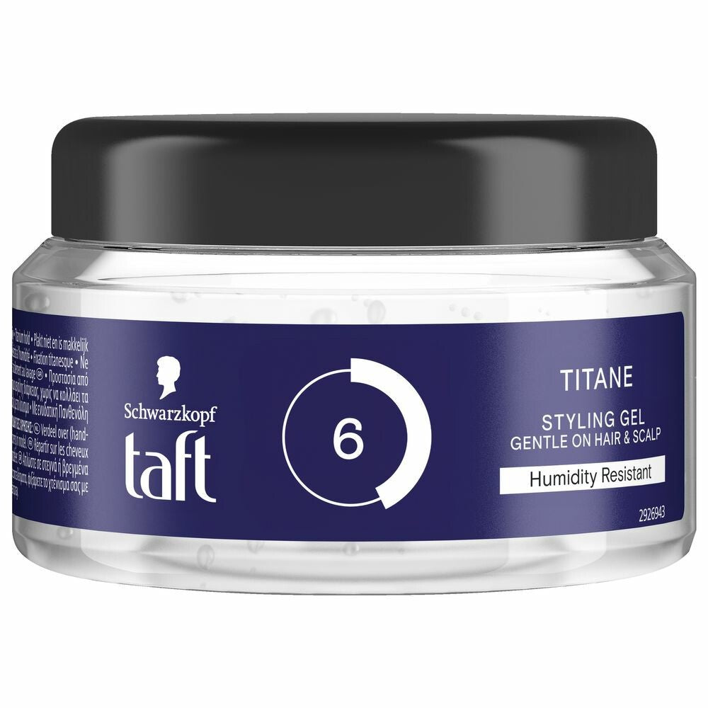 Taft - Haargel - Titane - Nr. 6 - 250ml