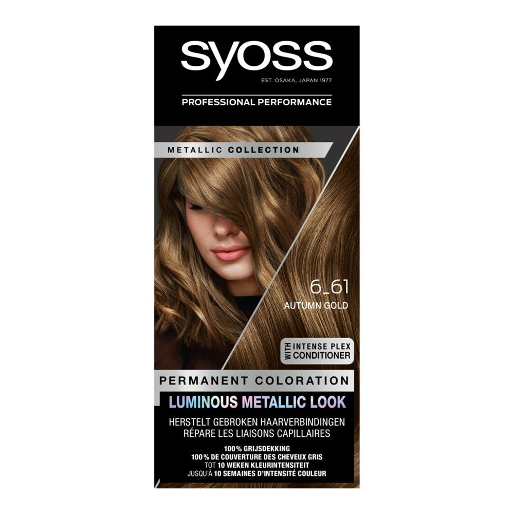 Syoss - Haarverf - 6_61 - Autumn Gold - 1 Stuk
