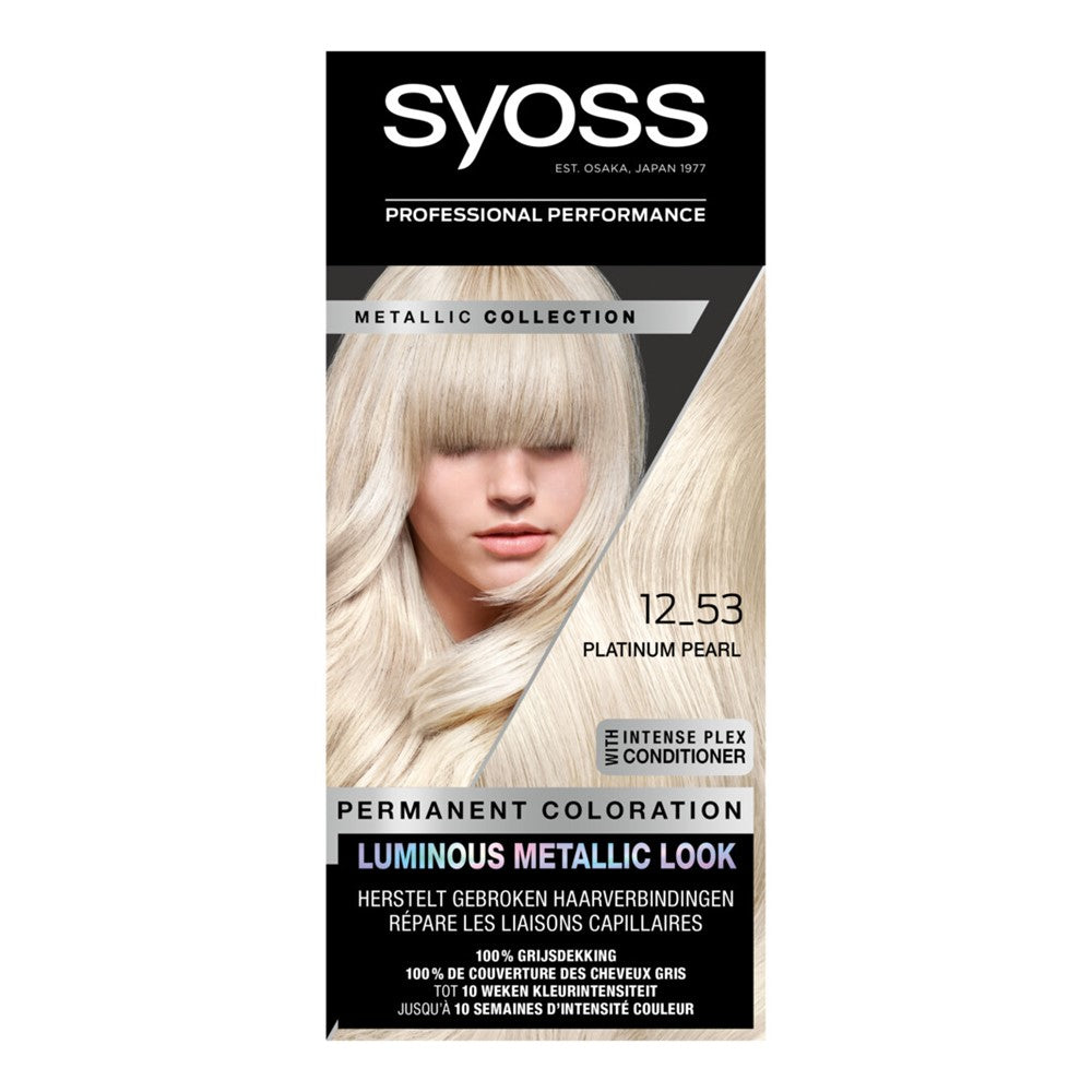 Syoss - Haarverf - 12_53 - Platinum Pearl - 1 Stuk