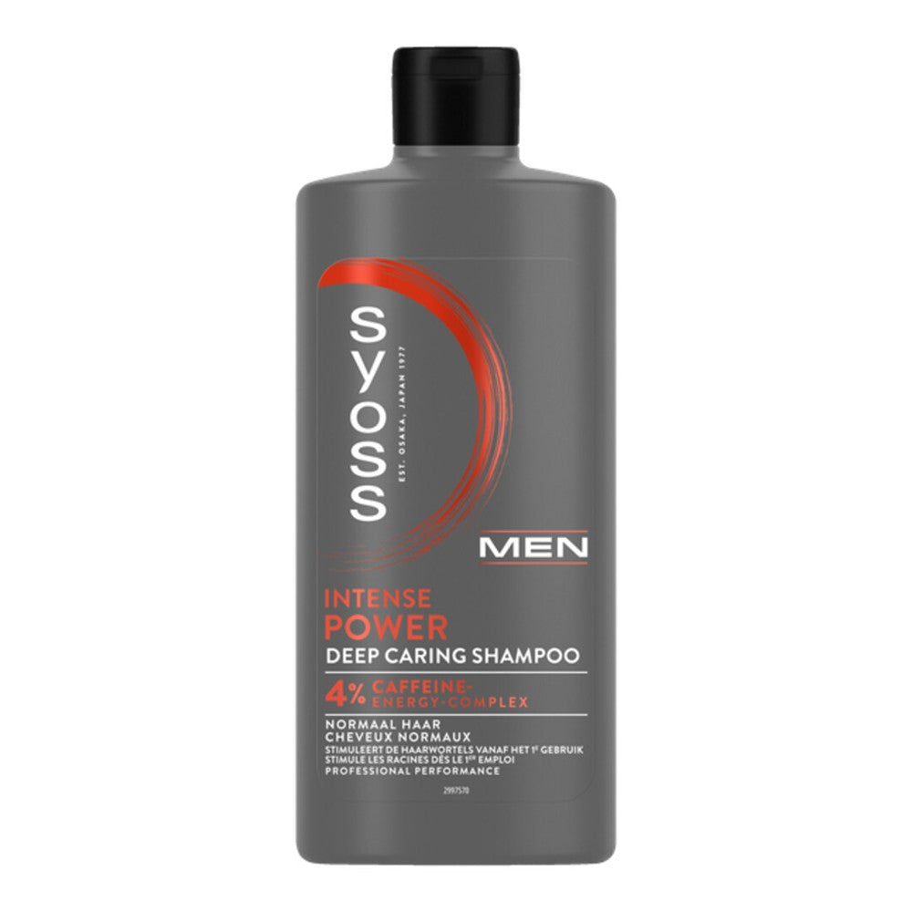 Syoss Men - Shampoo - Intense Power - Deep Caring - 440ml