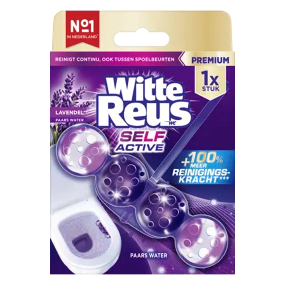 Witte Reus - Toiletblok - Lavendel - Kracht Actief - 50g