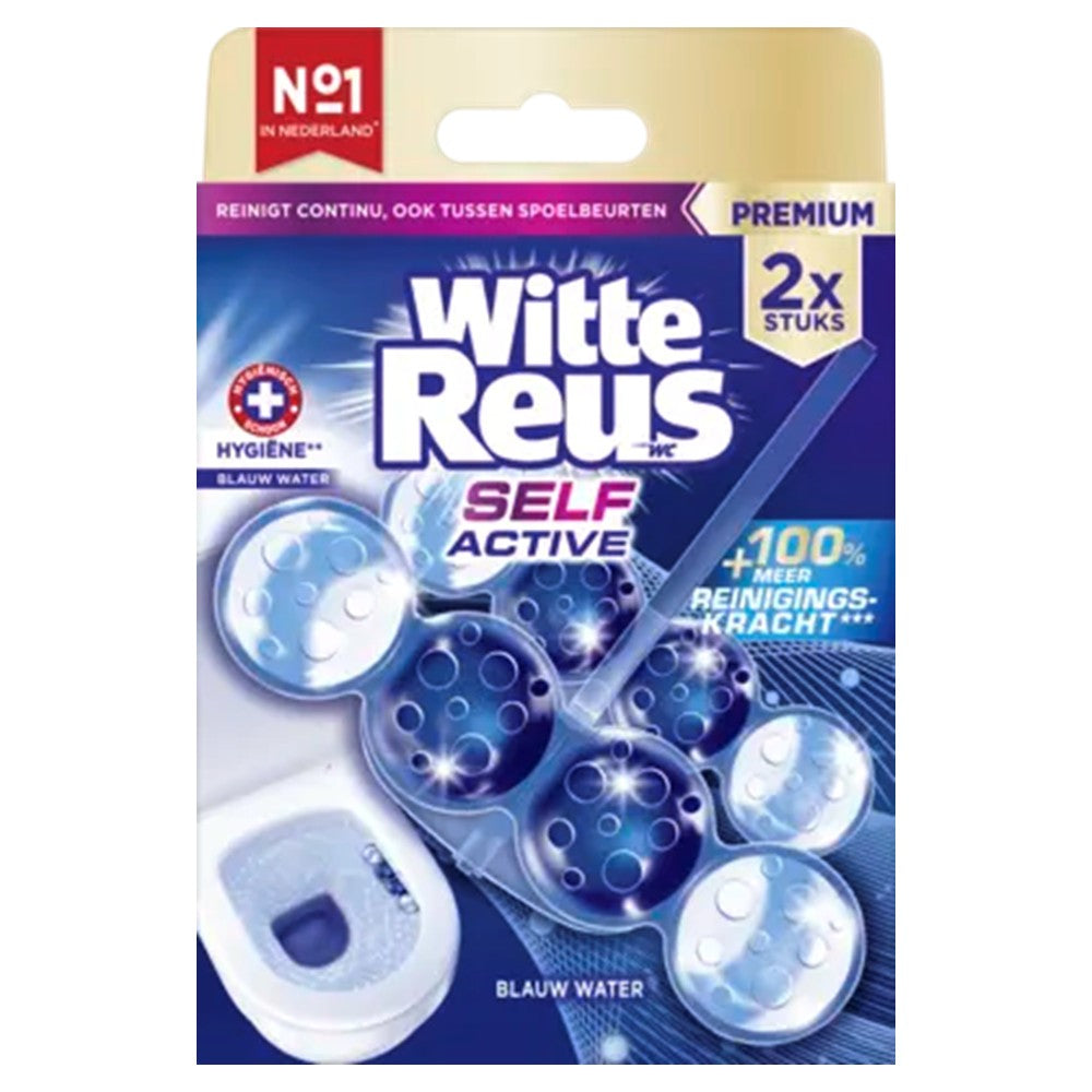 Witte Reus - Toiletblok - Self Active Hygiene - 2x50g